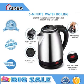 electric kettle✻❃Electric kettle heater pot Stainless