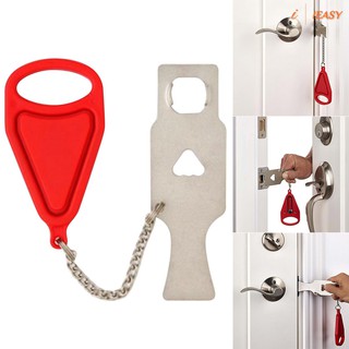 Portable Travel Door Lock Home Security for House Apartment Travel Dorm