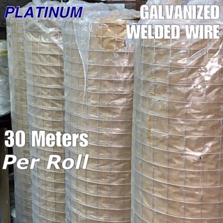 30Mtrs Galvanized Welded Wire Mesh Screen | Chicken Wire | Sold per 30Mtr Roll 3ft 4ft