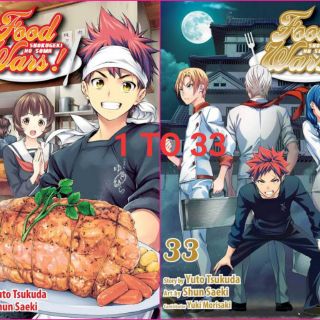 Food Wars Manga Volume 21-36