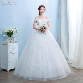 ❣☫✤Ball-Gowns Flowers-Dresses Bride Plus-Size Lace-Up