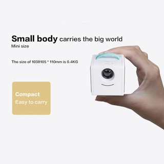 【In stock 】Q2 projector home mini portable children's projector mobile phone same screen small outdoor home theater