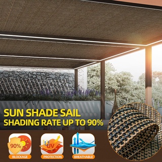 【spot】 Anti-UV 90% Sunshade Net Outdoor Garden Net Farm Net Greenhouse Net Sunscreen Sunshade Shade (2)