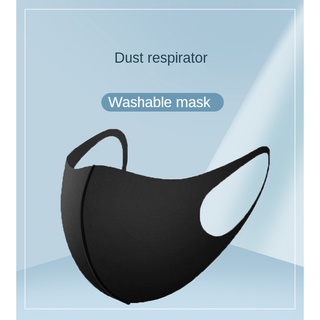 Knitted dust masks can be wholesale ice silk cotton washable waterproof sunscreen breathable adult men and women non-medical masks