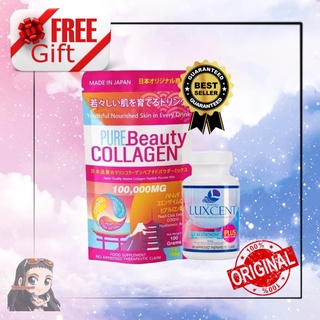 Authentic! PBC Sale Pure Beauty Collagen Beauty Factor and Luxcent glutathione 60 Capsules