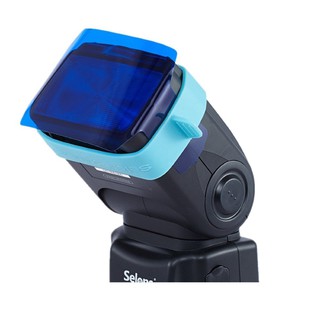 Selens SE-CG20 Flash Color Gels Filter +Two Blue Grip Kits Universal (3)