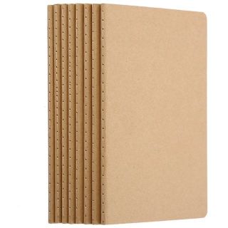 Oumi MUJI A5 (210*148mm) Blank Line Grid Carft Notebook
