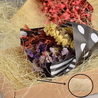 Uncolored Dry Grass Gift Box Pack Supplies Wedding Candy Packing Material Box Filler Supplies
