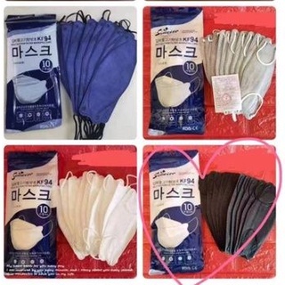 Korean KF94/KN95Disposable face mask 1box 10pcs