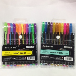 Neon color pen......