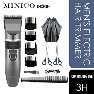 【FREE SHIPPING】ENCHEN Men's Electric Hair Trimmer Kit Professional Cordless Hair Cutter Machine Usb Rechargeable Clipper Barber Haircut Machine (1)