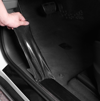 HOTSPEED 5D Carbon Fiber Anti-Stepping Sticker Protection Strip Car Door Anti-Collision Strip (6)
