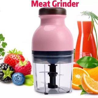 Electric Food Processor , Meat Grinder ,Vegetable Chopper , Fruit Blender and Mincer -- PinkIn stock