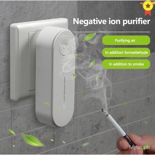 Smart Anion Air Purifier Portable Negative Ion Air Purifier Odor Deodorizer Durable Remove Dust Smoke Formaldehyde Bad smell Second-hand smoke PM2.5 Mute Household office