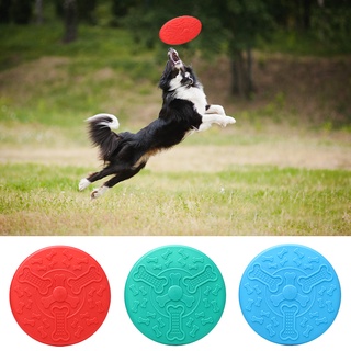 Pet Bite Resistant Frisbee Toy Dog Silicone Soft Frisbee Special Training Pet Toy