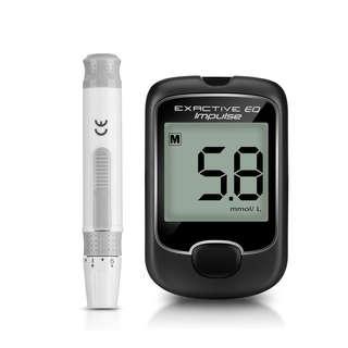 SuolaerBlood Glucose Meter & Test Strips & Lancets Needles Diabetes Glucometer Blood Sugar Monitor for Diabetic