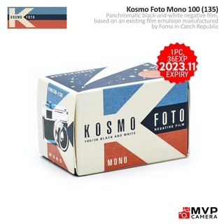 KOSMO FOTO MONO ISO 100 (1 roll) 135 35mm Negative Film MVP CAMERA