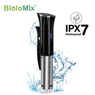 Biolomix 2nd Generation IPX7 Waterproof Sous Vide Immersion Circulator Vacuum Slow Cooker LCD Digita