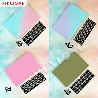 3 IN 1 For Matebook D14 D15 Case, Gradient multi-color Cover Keyboard Skin Dust plug for Huawei Matebook 13 14 X Pro Honor magicBook D15 14