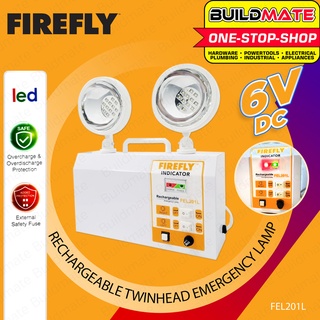 FIREFLY Rechargeable LED Twin Head Lamp Emergency Light FEL201L