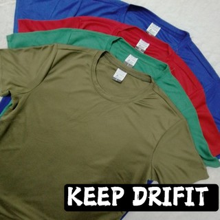 (New)KEEP Drifit Tshirt Plain Color Men&women office/school/company/team/sports