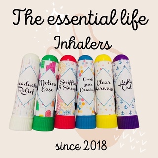Essential oil inhalers -The essential life