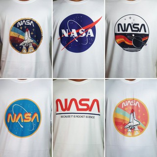 Fashion NASA Collection Printed Cotton T-Shirts (unisex)