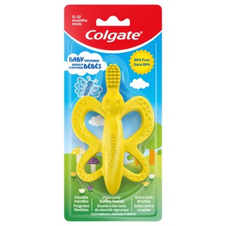 COLGATE BABY Toothbrush and Teether BPA FREE EXTRA SOFT
