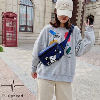 Korean Fashion Mickey Mouse Sidebag or Belt Bag