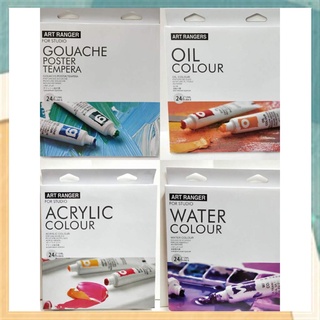 【Available】Art Ranger Acrylic / Gouache / Oil / Water Colour Paint (24tubes/