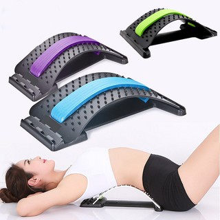 SALORIE Back Stretcher Fitness Stretch Relax Lumbar Support Back Pain Relief Lumbar Stretch Back Str