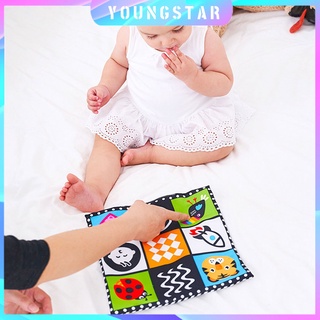 baby books educational♤✌YS-0-3Y Newborn Baby Cloth Book Educational Toy Color Cognition Toys Rustle (4)