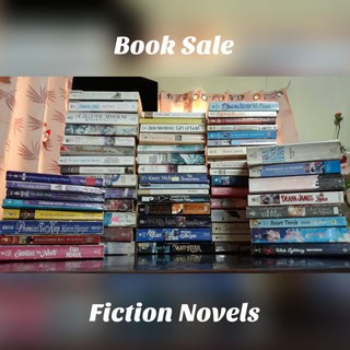 BOOKSALE: Preloved Pocketbook Assorted Fiction Novels from Various authors (BATCH 1)