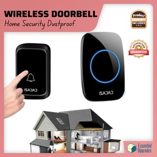 Doorbell Wireless l Doorbell Outdoor for gate l Doorbell House l Wireless Doorbell 300M Range Smart