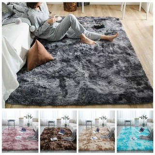 Plush Area Rug Soft Fake Fur Washable Non-Slip Decorative Floor Mat For Living Room Bedroom (2)