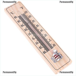 PermanentFly Wall Hang Thermometer Indoor Outdoor Garden House Garage Office Room Hung Logger