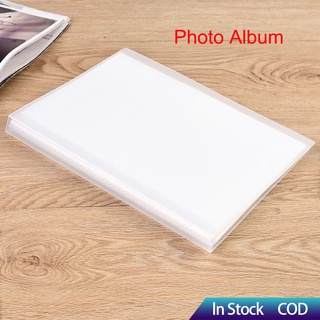 Transparent Photo Album 3/6inch 80 Pockets Picture Case Name Card Storage Collect Book Photocard