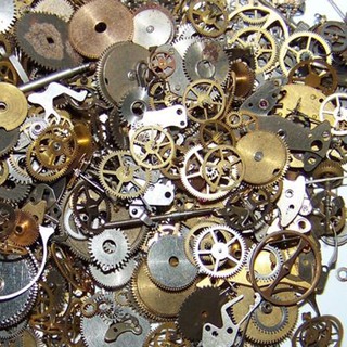✿ bbyes✿ 10g/bag Vintage Steampunk Wrist Watch Old Parts Gears Wheels Steam Punk Lots DIY (2)