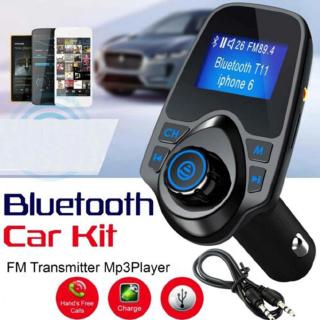 Wireless Bluetooth FM Transmitter FM Modulator HandsFree Car Kit Radio Adapter USB Charger MP3