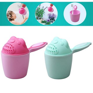 [SKIC] Baby shampoo cup shower Baby Shower Water Spoon Bath Wash Cup