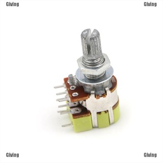 {Giving}B50K 50K Ohm Dual Linear Taper Volume Control Switches Potentiometer Switch