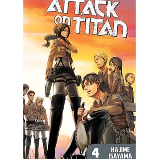 NUKKURI Manga - ATTACK ON TITAN (Shingeki no Kyojin) Volume 4 (Hajime Isayama)
