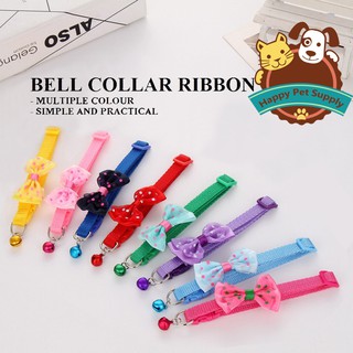 Pet dot Collar Dog Cat Bowtie Bell Dot Style Ribbon PGR -BOW