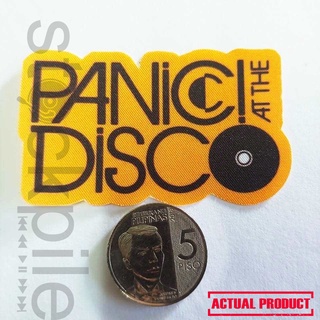 PANIC AT THE DISCO ROCK N ROLL BAND IRON ON PATCHES
