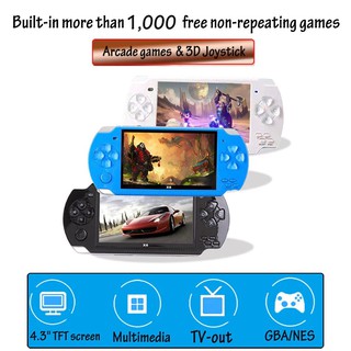 【Available】4.3'' Consoles 8GB Handheld X6 PSP Game Console Player Built-in 1000 Games (7)