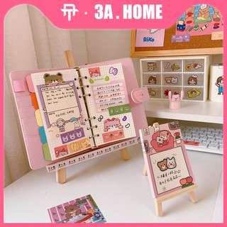 Wooden Mini Stand Universal Mobile Phone Stand Creative Cute Mini Multifunctional Flat Stand Small Easel