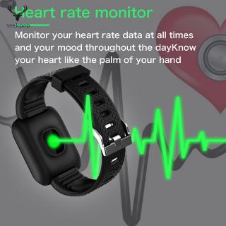 116 plus Smart Watch Heart Rate Blood Pressure Waterproof Smart Bracelet (4)