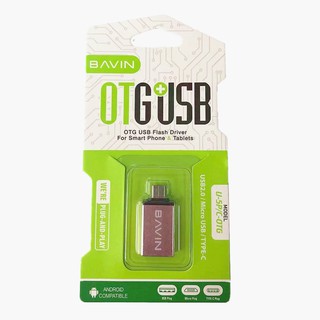 OTG USB Adapter Type-C Micro OTG USB With SD Card Reader BAVIN