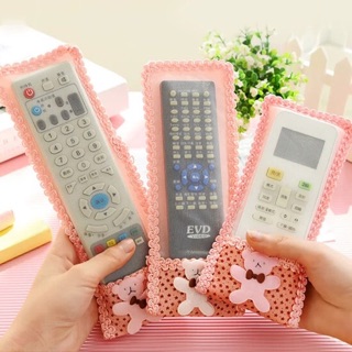 Cute Bowknot Dustproof TV Air Condition Remote Control Case Cover (6)
