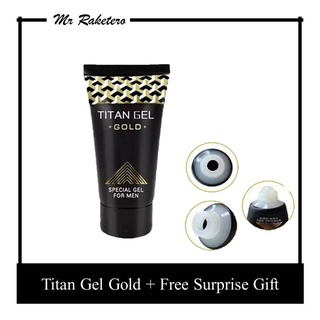 TITAN GEL GOLD WITH TAGALOG AND ENGLISH MANUAL DISCREET PACKAGING w/ Surprise Gift